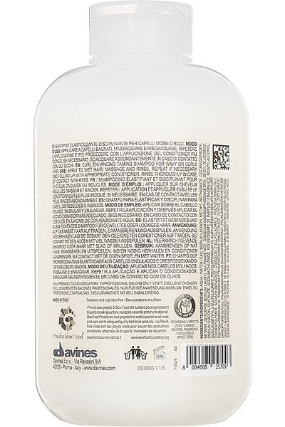 Davines 333KTKVegan Love Curl - Special Moisture Shampoo for Wavy Hair 250ml