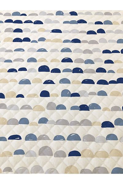 Evmila Modern Pattern Double Printed Pique (200x220 Cm) Colorful