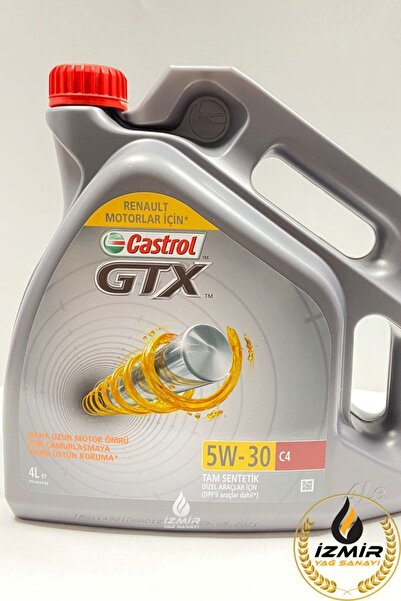 CASTROL Gtx 5w30 C4 Dpf'li Tam Sentetik Motor Yağı 4 Litre