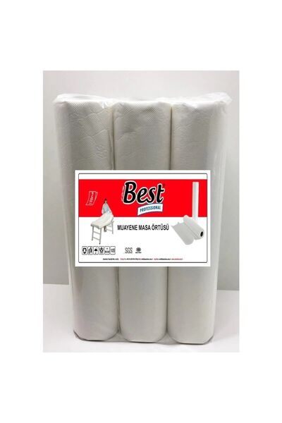 Best Muayene Masa Sedye Örtüsü 30 m X 6 Rulo 180m
