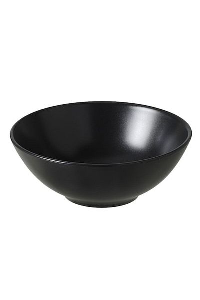 IKEA Fargklar Set of 4 Dark Gray Stoneware Porcelain Bowl Soup Salad Bowl 16 Cm