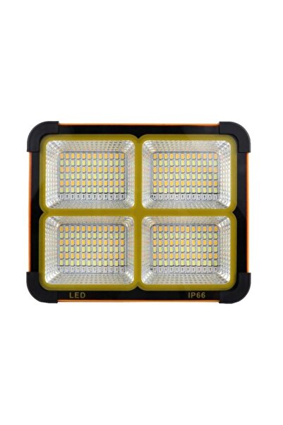 Genel Markalar Solar Portatif Led Projektör 200w Telefon Şarj Özelliği Ve 3 Renk Modu Mevcuttur