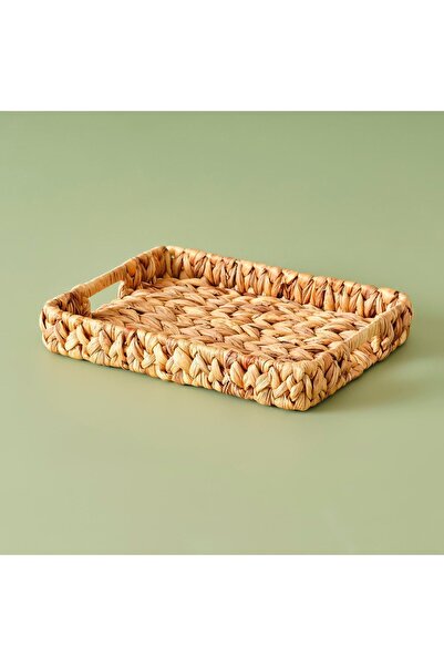 Bella Maison Maite Natural Straw Tray - Rectangular (37x29 cm)
