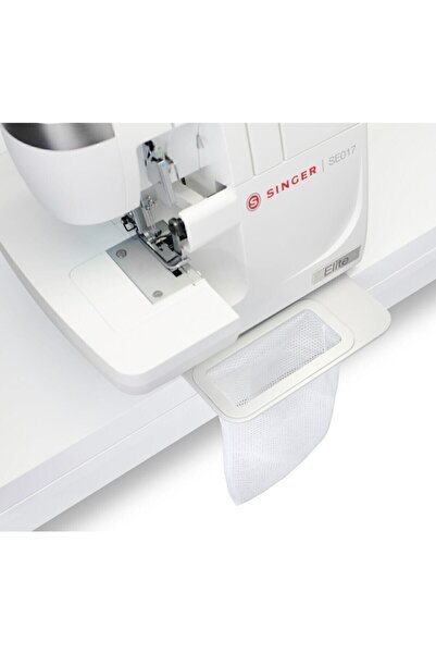 SİNGER Sınger Beyaz Elite Overlok Makinesi Beyaz Nikelaj