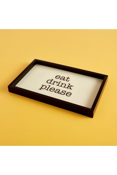 Bella Maison Claus Tepsi Siyah (22X37 CM)