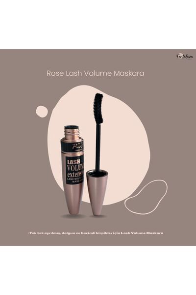 Roesıa Rose Cosmetics Roesia Rose Lash Volume Maskara