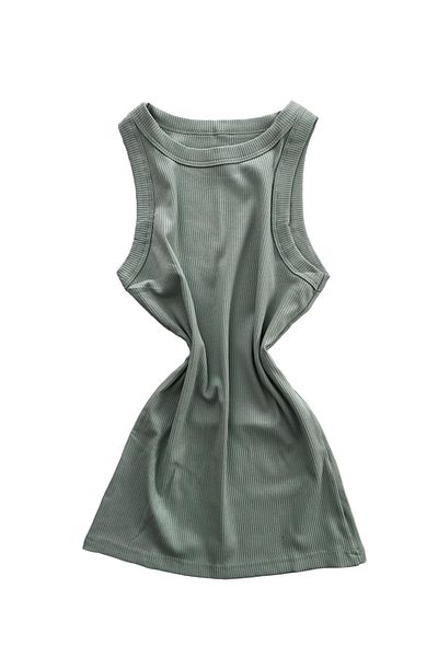 ParisTrend Halter Neck Combed Camisole Women's Undershirt - Single