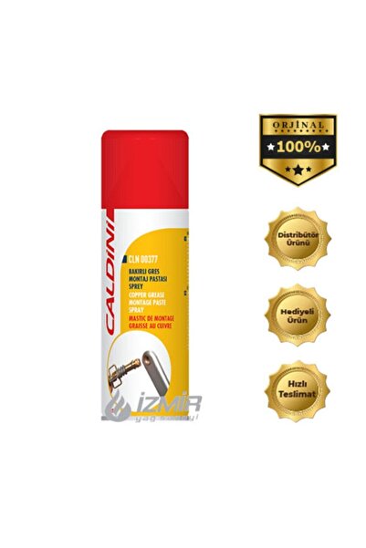 CALDİNİ Bakırlı Gres Montaj Pastası Sprey 400 ml