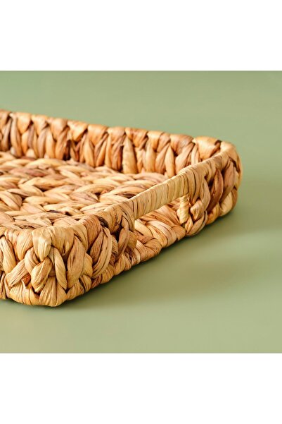 Bella Maison Maite Natural Straw Tray - Rectangular (37x29 cm)