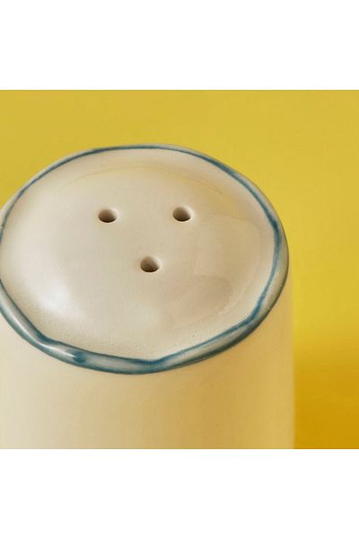 Bella Maison Mabel Stoneware Salt and Pepper Shakers Blue