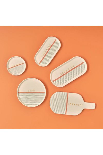 Bella Maison Serenity Ceramic - 12 Piece 4 Person Breakfast Set