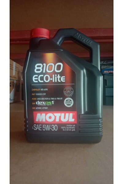 Motul 8100 Eco-lite 0w20 5 Litre Tam Sentetik