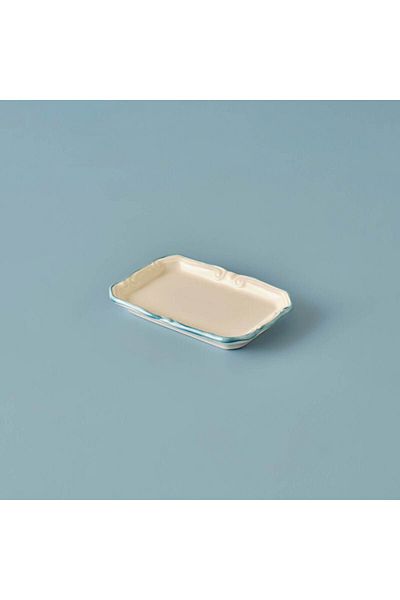 Bella Maison Mini Presentation Plate Mabel Stoneware Blue (14X9,5 cm)