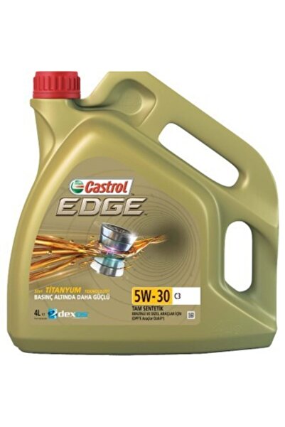 CASTROL Edge 5w-30 C3 4 L Motor Yağı Üt(2022).