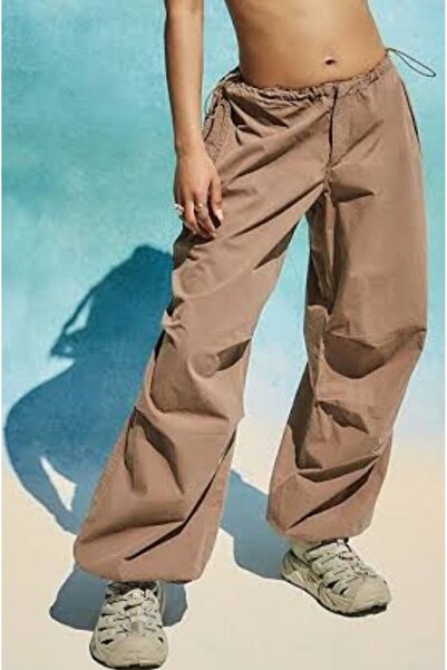 september island Kahverengi Baggy Tech Baloon Pantolon