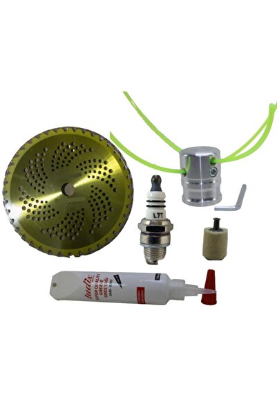 tudix Fgd Motorlu Tırpan Oleo Mac Alüminyum Başlık Buji Daire Testere Set