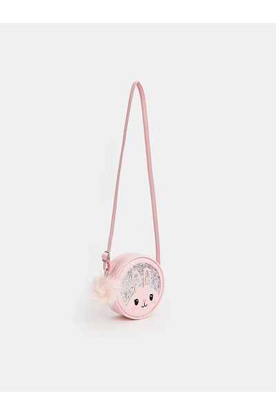 LC Waikiki LCW ACCESSORIES Embroidered Girls' Shoulder Bag