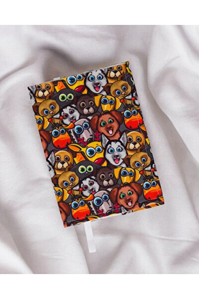Kitap Kılıfı Fabric Book Cover Kitap Koruma Organizer MKK0004