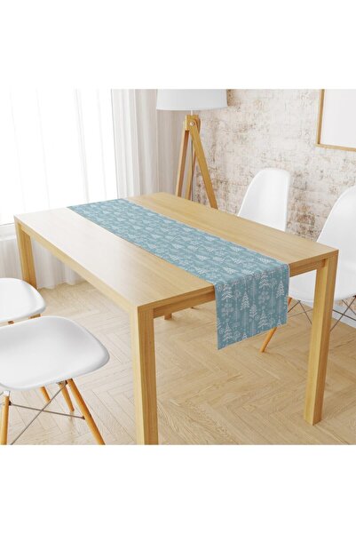Lolla Evmila Velvet Fabric Green Wood Runnur Model 1070
