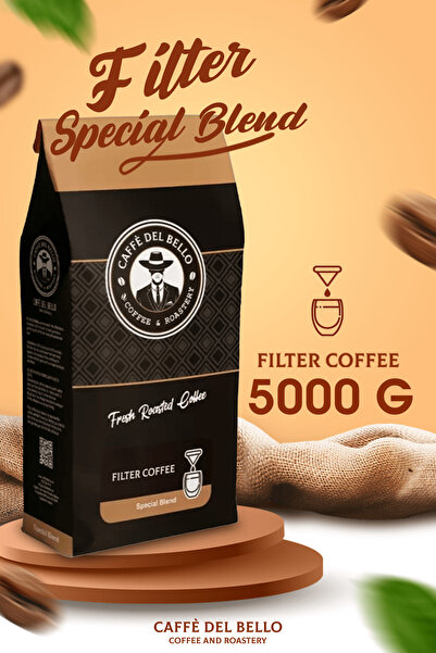 Caffe Del Bello Toptan Filtre Kahve Special Blend 5 Kg (ÇEKİRDEK)