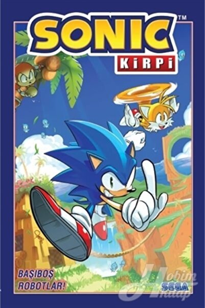 Presstij Kitap Sonic Kirpi Başıboş Robotlar