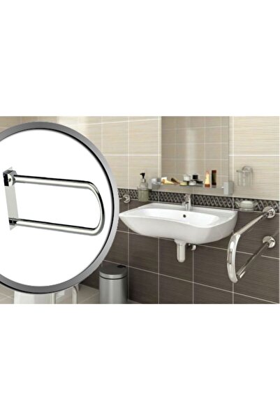 LaMiaSeta Dpp Engelli Tutunma Barı Klozet-lavabo Yanı Mafsallı-katlanır