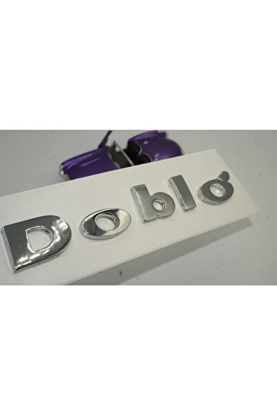 Genel Markalar Fiat Doblo Bagaj Krom Uyumlu Metal 3m 3d Yazı Logo Amblem_