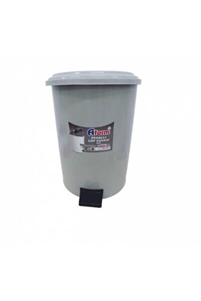 Genel Markalar Plastik Aform Pedallı Çöp Kovası 50lt (no5) Gri