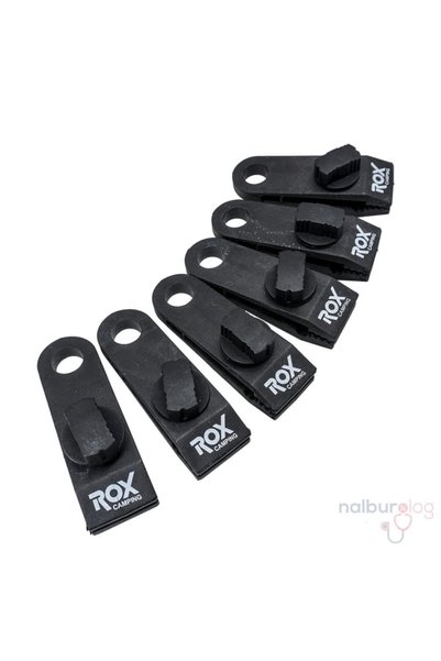 Orcamp Rox Camping 0113 Abs Tarp Kamp Çadır Tente Branda Klipsi - 6 Adet
