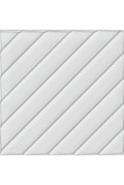 Armada Çini 20x20 cm Linea Beyaz Modern Desenli Çini Seramik Karo