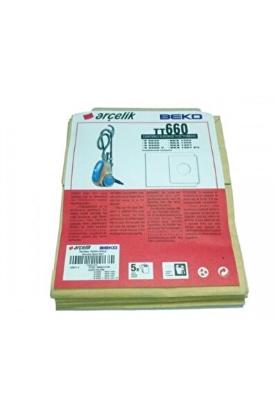 Spg7041 Süpürge Kağıt Torba Arçelik-beko Tt660 5'li