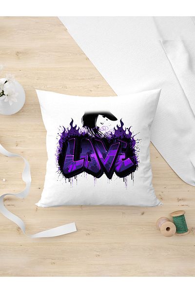 Panorama Ajans Love Sweetheart Special Design Μαξιλαροθήκη για Καλύτερους Φίλους