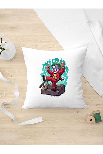Panorama Ajans Ειδική μαξιλαροθήκη Joker Mini Design για τους λάτρεις των ταινιών Dc
