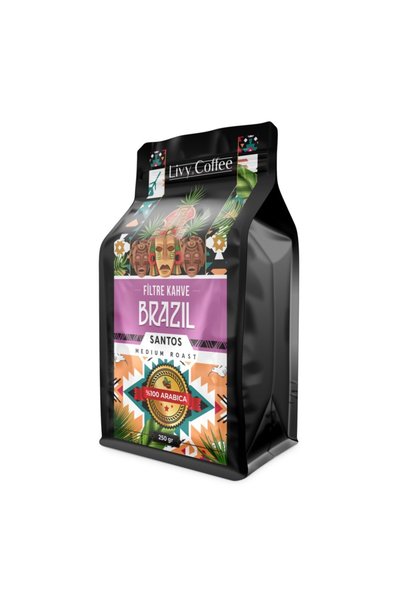 Livy Coffee Brazil Santos Local Filter Coffee 250 g