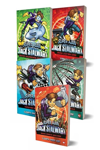 Beyaz Balina Yayınları Süper Ajan Jack Stalwart Serisi (14 Kitap Takım)