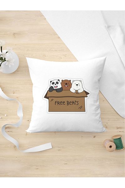 Panorama Ajans Kafadar Bears Fun Design Μαξιλαροθήκη για τους πιο καλούς φίλους