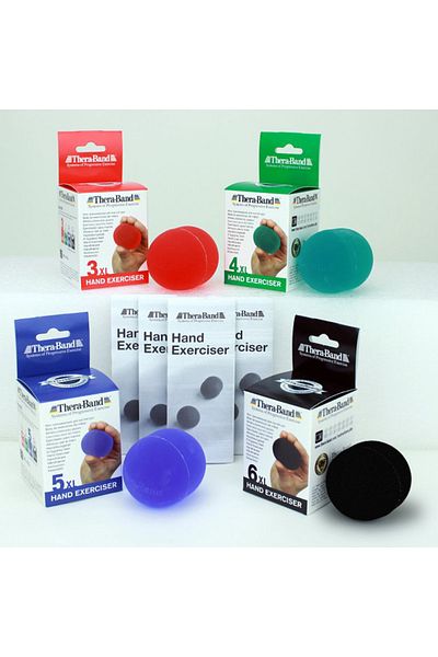 THERABAND Thera-Band 12341 Hand Exerciser XL Hand Strengthener Gel Μπάλα άσκησης Μεσαία σκληρή ΠΡΑΣΙΝΗ