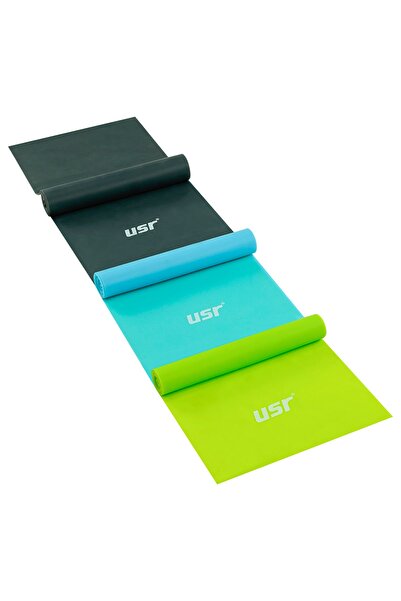 USR PBS31 3 lü Pilates Bant Seti
