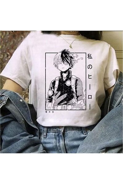 Köstebek Μπλουζάκι Todoroki My Hero Academia Unisex