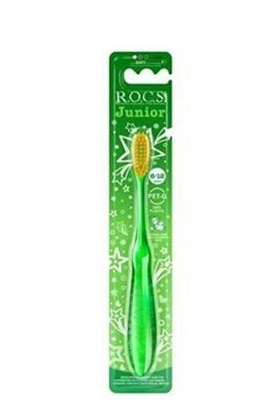 R.O.C.S. Green Junior 6-12 Years Toothbrush