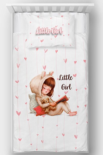 Homamia Fairytale Girl Patterned Single Bedspread