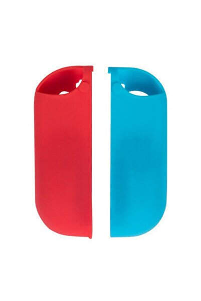 Konsol İstasyonu Nintendo Switch Joy-con Silikon Koruyucu Kılıf Mavi Kırmızı