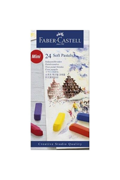 Faber Castell 24'lü Soft Pastel Boya Seti - Toz Pastel Set