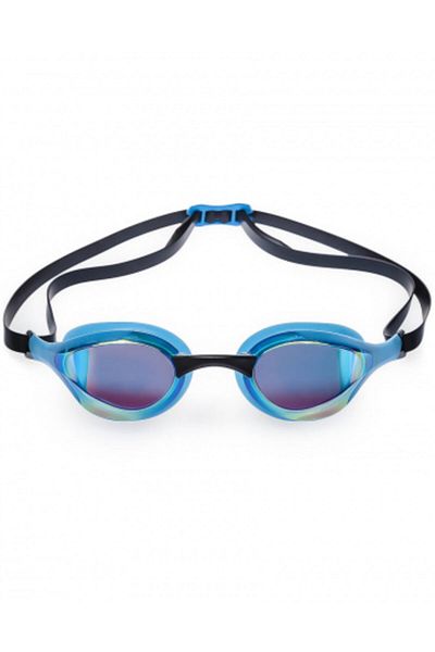 Mad Wave Alien Rainbow Swimming Race Goggles Blue/black