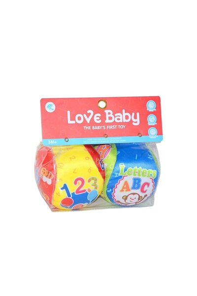 Kızılkaya Oyuncak Kzl-b4882 Rattle Ball 2 Pieces