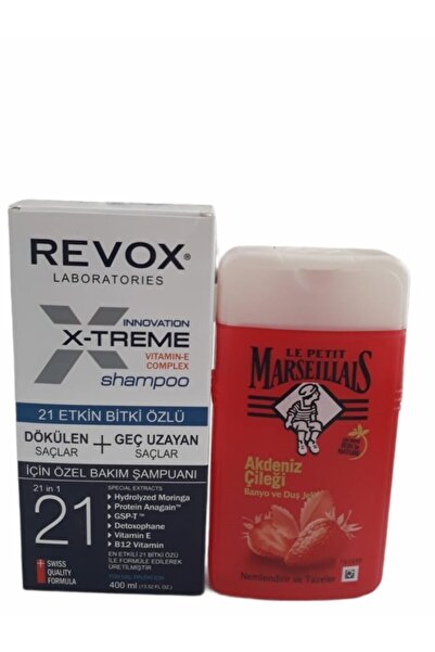 Revox شامبو إكستريم لتساقط الشعر المتأخر 400 (250 مل جل استحمام مارسيليا هدية...