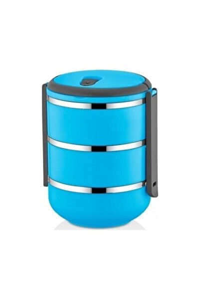 Genel Markalar Freshbox Güntaç 3 Katlı Sızdırmaz Yemek Termosu Sefer Tası 2.2...