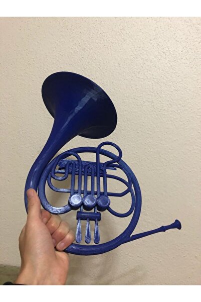 Genel Markalar How I Met Your Mother 1 Adet Mavi Fransız Kornosu 130mm (13CM) ve 1 adet şemsiyeli anahtarlık