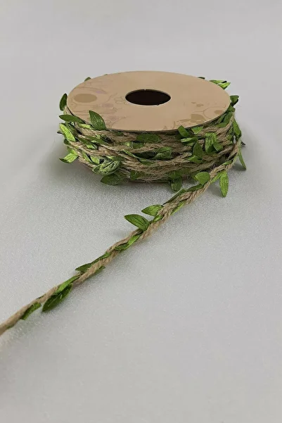 Prestij Boncuk Aren Wicker Stringed Leaf Ribbon 10 Meters 1 Spool
