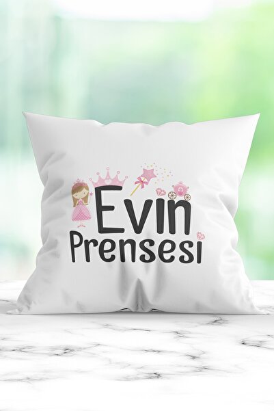 WixelArt Evin Prensesi Baskılı Yastık